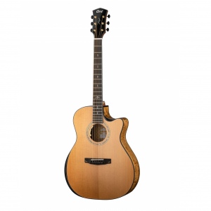 Cort Gold-Edge-NAT Gold Series Электро-акустическая гитара, с вырезом, цвет натуральный