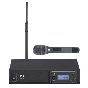 ITC T-531A Радиосистема UHF одноканальная начального уровня, с одним ручными микроф