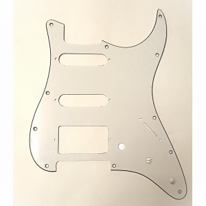 Donlis ST-SSH-WH пластиковый 3-слойный пикгард для электрогитары "Stratocaster"