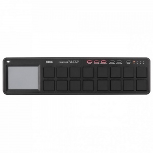 KORG NANOPAD2-BK портативный USB-MIDI-контроллер,