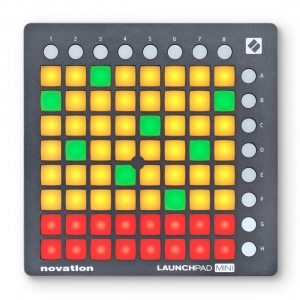 Novation Launchpad Mini USB MIDI компактный контроллер для использования совместно с iPad