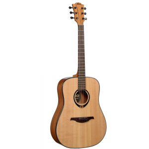 LAG T80D акустическая гитара, цвет натурал
