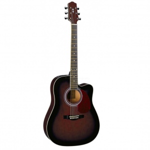 Naranda DG120CWRS акустическая гитара с вырезом.