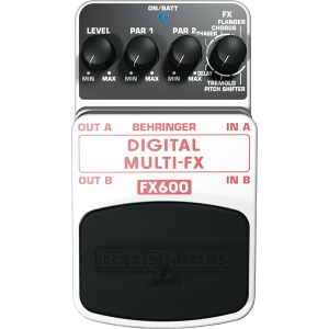 Behringer fx600 digital multi-fx Педаль цифровых стереофонических эффектов