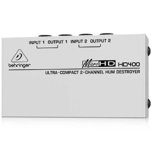 BEHRINGER HD400 MICROHD 2-канальный подавитель сетевого фона и шумов