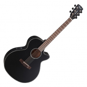 Cort SFX-E BKS акустическая гитара с датчиком и эквалайзером