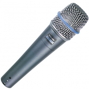 SHURE BETA57A динамический суперкардиоидный инструментальный микрофон
