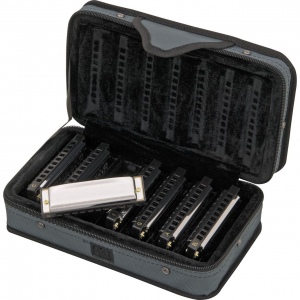 Hohner M91105 Набор губных гармошек BluesBand 7штук в чемоданчике