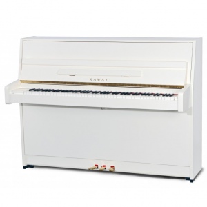 Kawai K15E WH/P Акустическое пианино 110 см. белое