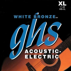 GHS STRINGS WB-XL WHITE BRONZE набор струн 11-48