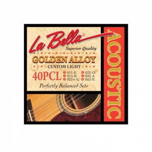 La Bella 40PCL Струны для акустической гитары