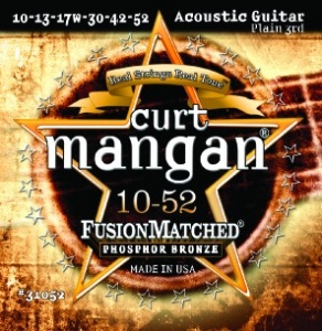 CURT MANGAN 10-52 Phosphor Bronze Set струны для акустической гитары