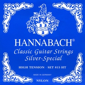 Hannabach 815HT Blue SILVER SPECIAL Струны для классической гитары сильного натяжения