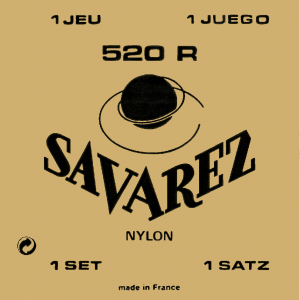 Savarez 520B Traditional White low tension струны для классической гитары 