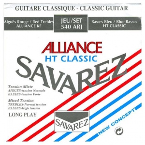 Savarez 540ARJ  Alliance Blue high tension струны смешанное натяжение