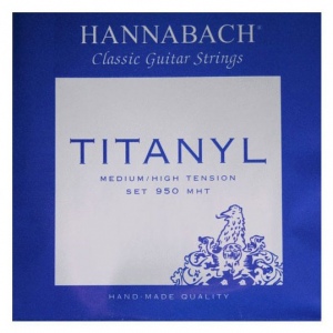 Hannabach 950HT TYTANIL Струны для классической гитары сильного натяжения
