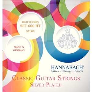Hannabach 600HT Silver-Plated Orange Комплект струн для классической гитары, сильное натяжение