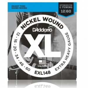 D`ADDARIO EXL148XL NICKEL WOUND струны для электрогитары 12-60