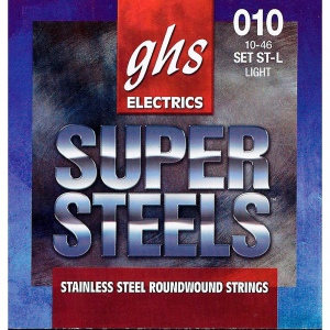 GHS STRINGS ST-L SUPER STEEL набор струн 10-46