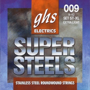 GHS STRINGS ST-XL SUPER STEEL набор струн 9-42
