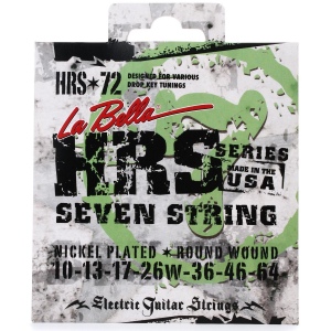 La Bella HRS-72 струны на 7-ми струнной электрогитары 10-64