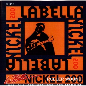 La Bella N1252 Nickel 200 Roller Wound Струны для электрогитары