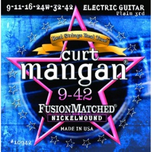 CURT MANGAN 9-42 Nickel Wound Set струны для электрогитары