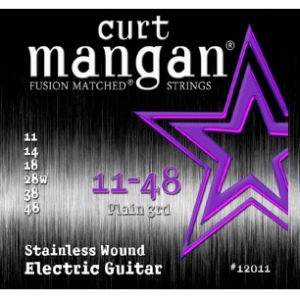 CURT MANGAN 11-48 Stainless Set струны для электрогитары