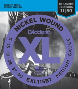D`ADDARIO EXL115BT Nickel Wound Комплект струн для электрогитары 11-50