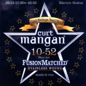 CURT MANGAN 10-52 Stainless Set струны для электрогитары.