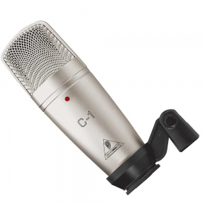 BEHRINGER C-1 студийный вокальный конденсаторный микрофон.