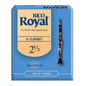 Rico RBB1025 Royal Трости для кларнета Eb, размер 2.5