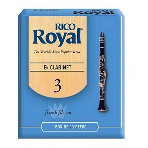Rico RBB1030 Royal Трости для кларнета Eb, размер 3.0