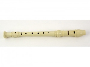 Hohner B9517 Блок-флейта сопрано, материал - пластик, барочная система, 2 части, пластиковый пакет