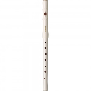 Yamaha YRF-21 in C блок-флейта сопрано, цвет белый