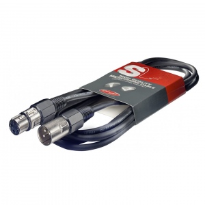 STAGG SMC6 - высококачественный стандартный микрофонный кабель (XLR(M)-XLR(F)