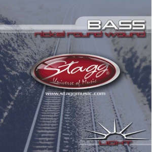 STAGG BA-4000 Струны для бас-гитары Легкие (40-60-80-100), никелированная навивка