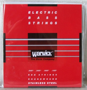 Warwick 42200M4 Set RED   струны для бас.гит 045-105"