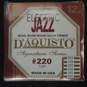 D`Aquisto 220 струны для электрогитары 12-52