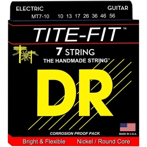 DR MT7-10 струны для 7-струнной. электрогитары 10-56
