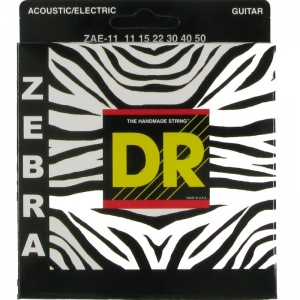 DR ZAE-11 струны для акустической гитары 11-50