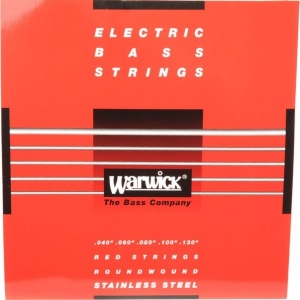 Warwick 46300ML5B струны для 5-струнного баса Red 40-130, никель