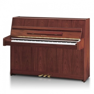 Kawai K15E MH/MP Акустическое пианино 110 см. красное дерево
