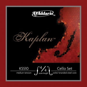 D`Addario KS510-4/4M Kaplan Комплект струн для виолончели