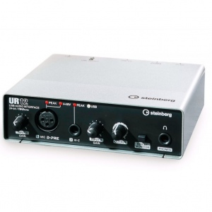 Steinberg UR12 USB аудио интерфейс, 24бит/192кГц
