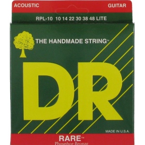 DR RPL-10 струны для акустической гитары 10-48