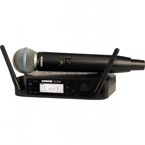 SHURE GLXD24E/B58 Z2 2.4 GHZ цифровая вокальная радиосистема