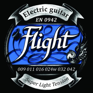 FLIGHT EN0942 струны для электрогитары, 09-42