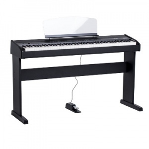 Orla Stage Studio 438PIA0703 Цифровое пианино, черное, со стойкой
