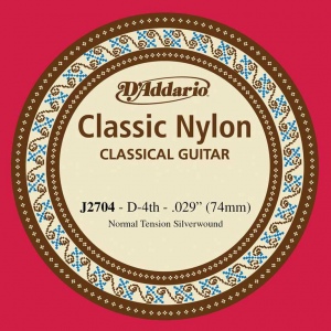 D`Addario J2704 отдельная 4-я струна для классической гитары
